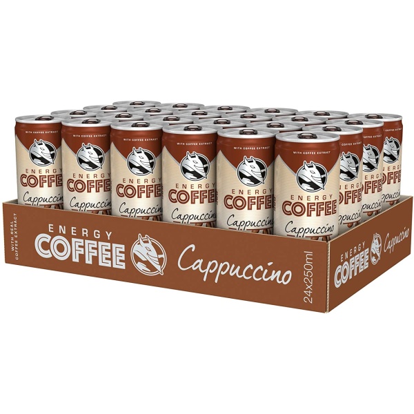 Bax 24 Buc Hell Energy Coffee Cappuccino 250ML